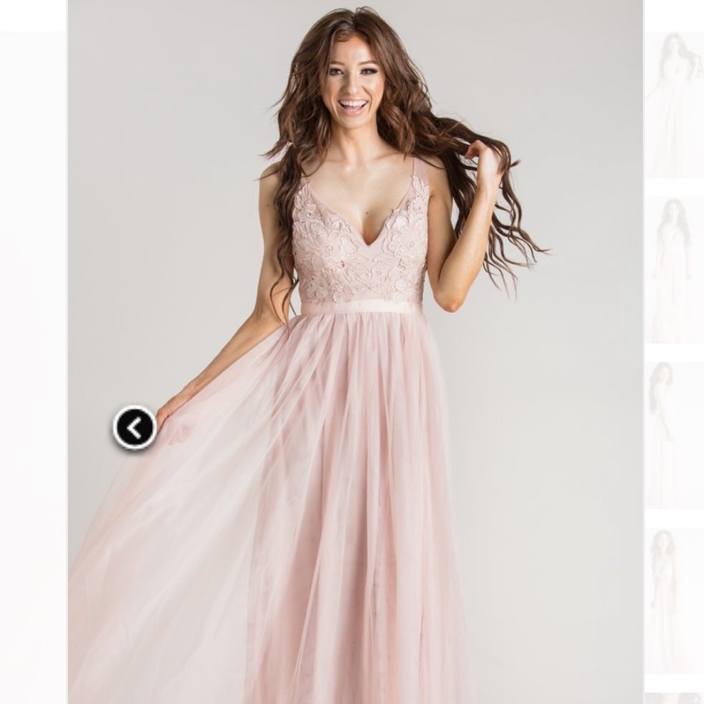 Blush Tulle Dress